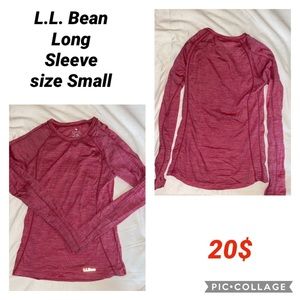 L L Bean women’s long sleeve shirt